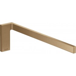 Πετσετοθήκη 38cm Brushed Bronze κάθετη από ορείχαλκο μονή, χρώμα: Μπρονζέ επιφάνεια: Βουρτσισμένη Πετσετοθήκες