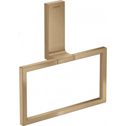 Towel ring closed material: Brass, color: Bronze surface: Brushed Towel rings