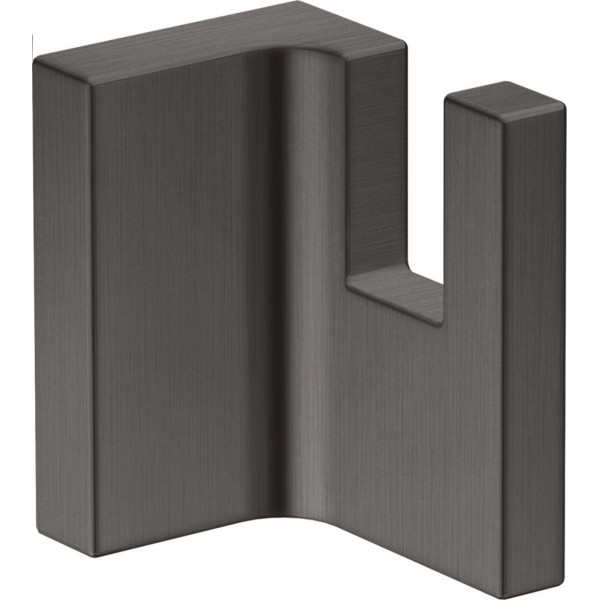 Άγκιστρο από ορείχαλκο μονό Brushed Black Chrome, χρώμα: Μαύρο επιφάνεια: Βουρτσισμένη Άγκιστρα Άγκιστρο από ορείχαλκο μονό Brushed Black Chrome, χρώμα: Μαύρο επιφάνεια: Βουρτσισμένη Άγκιστρα