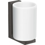 Ποτηροθήκη από ορείχαλκο επίτοιχος τύπος Brushed Black Chrome, χρώμα: Μαύρο επιφάνεια: Βουρτσισμένη Ποτηροθήκες Ποτηροθήκη από ορείχαλκο επίτοιχος τύπος Brushed Black Chrome, χρώμα: Μαύρο επιφάνεια: Βουρτσισμένη Ποτηροθήκες