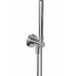 Shower head W/ hose, holder and outlet elbow 1 jet, color: Chrome surface: Glossy Hand showers Shower head W/ hose, holder and outlet elbow 1 jet, color: Chrome surface: Glossy Hand showers