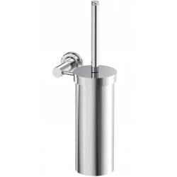 Brush (broom) material: Brass Wall-mounted, color: Chrome surface: Glossy Toilet brush holders
