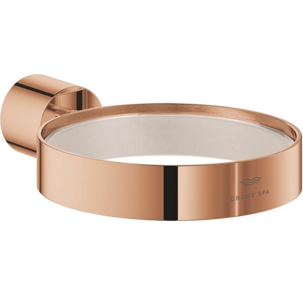 Base for wall-mounted accessories material: Brass surface: Glossy, color: Pink Gold Soap holders Base for wall-mounted accessories material: Brass surface: Glossy, color: Pink Gold Soap holders