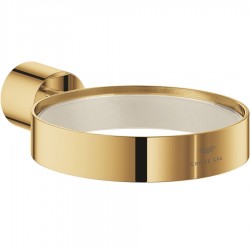 Base for wall-mounted accessories material: Brass surface: Glossy, color: Gold Soap holders