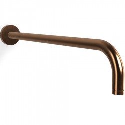 Arm 45cm Wall-mounted material: Brass, color: Bronze surface: Brushed Shower arms