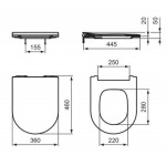 Adaptor πλακέτα μπαταρίας ντουζιέρας από πλαστικό Σύνδεσμοι Adaptor πλακέτα μπαταρίας ντουζιέρας από πλαστικό Σύνδεσμοι