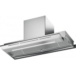 Απορροφητήρας εντοιχιζόμενος απλός 90cm 250 W, χρώμα: Χρωμέ Απορροφητήρες εντοιχιζόμενοι