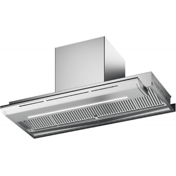 Απορροφητήρας εντοιχιζόμενος απλός 60cm 250 W, χρώμα: Χρωμέ Απορροφητήρες εντοιχιζόμενοι