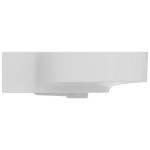 Washbasin Wall-mounted 50x48x13,5 With 1 bowl With overflow Without hole material: Porcelain, color: White surface: Glossy Wall-mounted