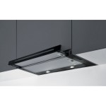 Absorber Concealed sliding 60cm, style: 110 W Crystal Black, color: Black Slide-out cooker hoods