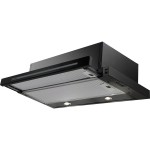 Absorber Concealed sliding 60cm, style: 110 W Crystal Black, color: Black Slide-out cooker hoods