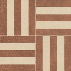 Patchwork tile 29,7x29,7 Italy, shape: Square 1st choice surface: Matt Mattone Cotone, hue: Mix Patchworks