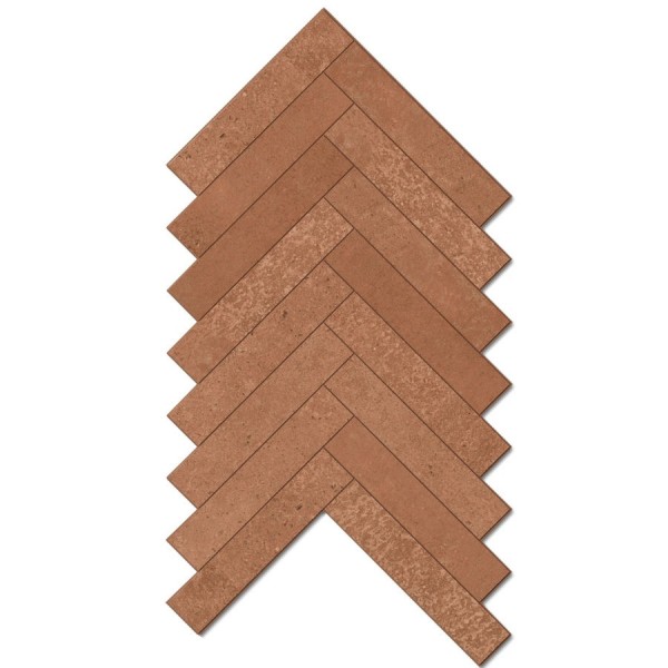 Chevron 23x44 Italy, style: cotto 1st choice rettificato surface: Matt, hue: Brick Chevron Chevron 23x44 Italy, style: cotto 1st choice rettificato surface: Matt, hue: Brick Chevron