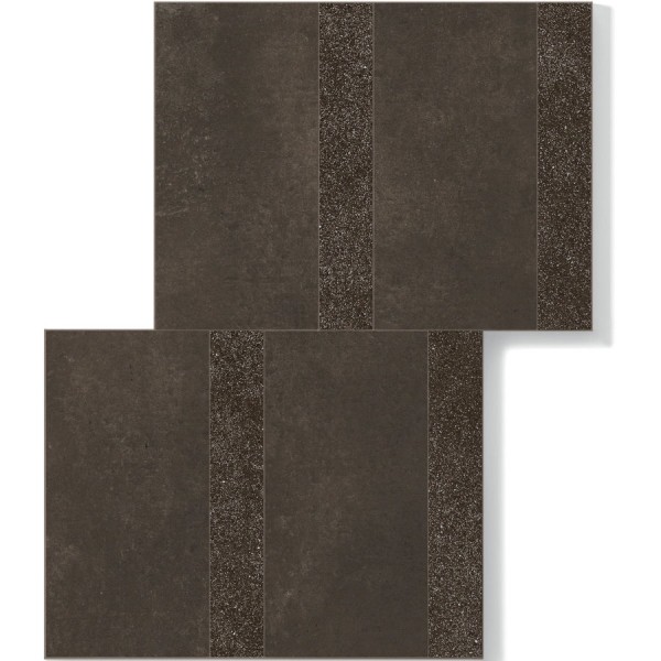 Μπορντούρα (Listello) 30x40 Ιταλίας rettificato Α’ διαλογής R10 Naturale/Grana Grip R11, Carbone, 9mm, απόχρωση: Καφέ Μπορντούρες-Decore