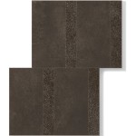 Μπορντούρα (Listello) 30x40 Ιταλίας rettificato Α’ διαλογής R10 Naturale/Grana Grip R11, Carbone, 9mm, απόχρωση: Καφέ Μπορντούρες-Decore