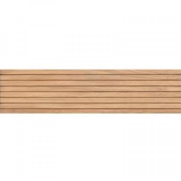 Edging (Listello) 20x120 Italy 1st choice rettificato Cannette, hue: Beige Tile Liners (Listello)-Decore