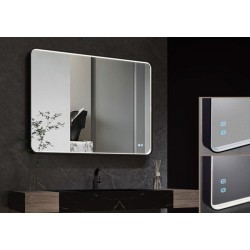 Mirror, shape: Rectangle 80x60 material: Brass, color: Black Mirrors