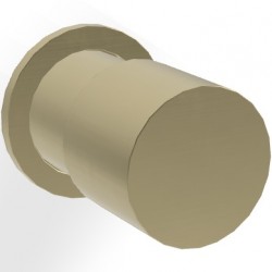 Shower tap Switch external part material: Brass Brushed Champagne surface: Brushed, color: Gold Volume control valves