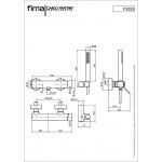 Μπαταρία ντουζιέρας επίτοιχη αναμεικτική από ορείχαλκο με τηλέφωνο, σπιράλ, στήριγμα Brushed Amber Bronze, χρώμα: Μπρονζέ επιφάνεια: Βουρτσισμένη Επίτοιχες