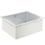 Νεροχύτης ανοξείδωτος 55x45 από inox επιφάνεια: Λεία ματ χωρίς πάγκο ένθετος / υποκαθήμενος, 1 γούρνα Stainless steel, χρώμα: Χρωμέ Νεροχύτης ανοξείδωτος 55x45 από inox επιφάνεια: Λεία ματ χωρίς πάγκο ένθετος / υποκαθήμενος, 1 γούρνα Stainless steel, χρώμα: Χρωμέ