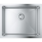 Νεροχύτης ανοξείδωτος 55x45 από inox επιφάνεια: Λεία ματ χωρίς πάγκο ένθετος / υποκαθήμενος, 1 γούρνα Stainless steel, χρώμα: Χρωμέ Νεροχύτης ανοξείδωτος 55x45 από inox επιφάνεια: Λεία ματ χωρίς πάγκο ένθετος / υποκαθήμενος, 1 γούρνα Stainless steel, χρώμα: Χρωμέ