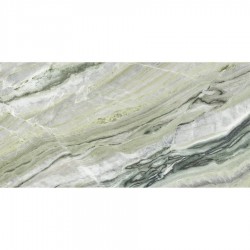 Floor tiles 59,7x119,6 Italy, style: marble 1st choice rettificato surface: Glossy, hue: Green Plain tiles