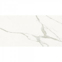 Floor tiles 59,7x119,6 Italy, style: marble 1st choice rettificato surface: Matt, hue: White/Grey Plain tiles