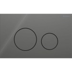 Flush wall plates for concealed cistern dual flush valve material: Crystal Mechanical with string, color: Grey surface: Glossy Flush plates Flush wall plates for concealed cistern dual flush valve material: Crystal Mechanical with string, color: Grey surface: Glossy Flush plates