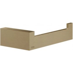 Paper holder no cover material: Brass Warm Bronze Brushed PVD, color: Bronze surface: Brushed Toilet paper holders