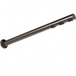 Κεφαλή ντους επίτοιχος τύπος 48cm από ορείχαλκο 1 ροής Brushed Black Chrome, χρώμα: Μαύρο επιφάνεια: Βουρτσισμένη Κεφαλές ντους