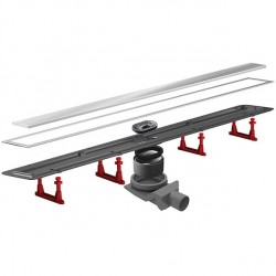Shower channel material: Inox 65cm, color: Chrome