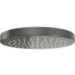 Shower head Wall-mounted / Ceiling-mounted 32,5x32,5 material: Brass, style: 1 spray, color: Black surface: Glossy Overhead showers