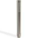 Shower head 1 jet, color: Chrome surface: Brushed Hand showers