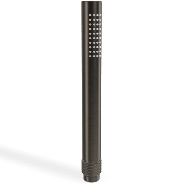 Shower head 1 jet, color: Black surface: Brushed Hand showers Shower head 1 jet, color: Black surface: Brushed Hand showers