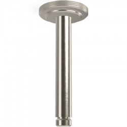 Βραχίονας 16,2cm Brushed Nickel επίτοιχος τύπος από ορείχαλκο, χρώμα: Χρωμέ επιφάνεια: Βουρτσισμένη Βραχίονες κεφαλής ντους