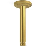 Arm 16,2cm Ceiling-mounted material: Brass, color: Gold surface: Brushed Shower arms