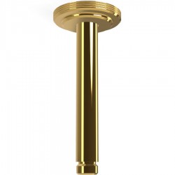 Arm 16,2cm Ceiling-mounted material: Brass, color: Gold surface: Glossy Shower arms