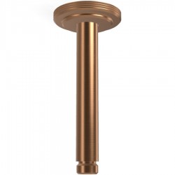 Βραχίονας 16,2cm Brushed Amber Bronze οροφής από ορείχαλκο, χρώμα: Μπρονζέ επιφάνεια: Βουρτσισμένη Βραχίονες κεφαλής ντους