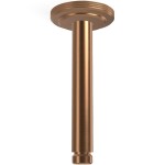 Arm 16,2cm Ceiling-mounted material: Brass, color: Bronze surface: Brushed Shower arms