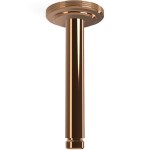 Arm 16,2cm Ceiling-mounted material: Brass, color: Bronze surface: Glossy Shower arms