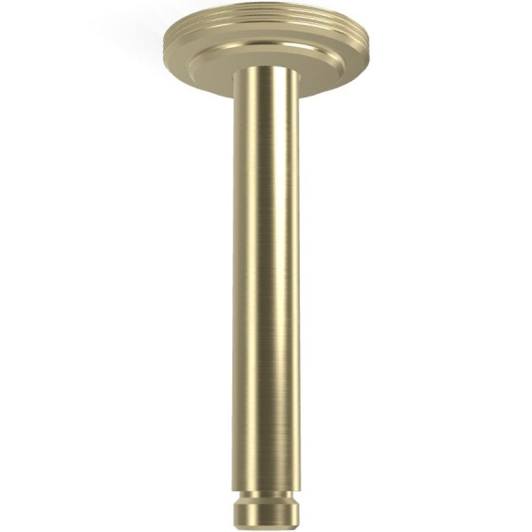Arm 16,2cm Ceiling-mounted material: Brass, color: Gold surface: Brushed Shower arms Arm 16,2cm Ceiling-mounted material: Brass, color: Gold surface: Brushed Shower arms