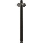 Arm 30cm Ceiling-mounted material: Brass, color: Black surface: Glossy Shower arms