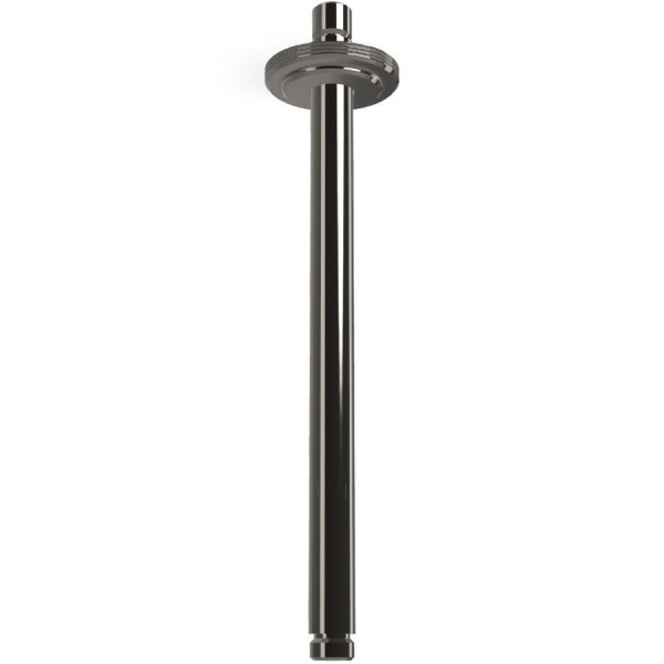 Arm 30cm Ceiling-mounted material: Brass, color: Black surface: Glossy Shower arms