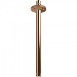 Βραχίονας 30cm Amber Bronze οροφής από ορείχαλκο, χρώμα: Μπρονζέ επιφάνεια: Γυαλιστερή Βραχίονες κεφαλής ντους