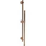 Βέργα ντους 76cm από ορείχαλκο 1,5m, Amber Bronze με τηλέφωνο & σπιράλ, χρώμα: Μπρονζέ επιφάνεια: Γυαλιστερή Βέργες ντους