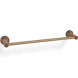 Πετσετοθήκη 40cm Brushed Amber Bronze σταθερή από ορείχαλκο μονή, χρώμα: Μπρονζέ επιφάνεια: Βουρτσισμένη Πετσετοθήκες