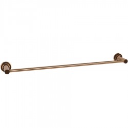 Πετσετοθήκη 60cm Amber Bronze σταθερή από ορείχαλκο μονή, χρώμα: Μπρονζέ επιφάνεια: Γυαλιστερή Πετσετοθήκες