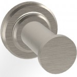 Hook Flat wall mounted material: Brass single Φ5x6,7cm, color: Chrome surface: Brushed Hooks Hook Flat wall mounted material: Brass single Φ5x6,7cm, color: Chrome surface: Brushed Hooks
