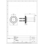 Hook Flat wall mounted material: Brass single, color: Gold surface: Brushed Hooks