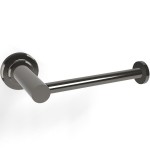 Paper holder no cover material: Brass, color: Black surface: Glossy Toilet paper holders Paper holder no cover material: Brass, color: Black surface: Glossy Toilet paper holders
